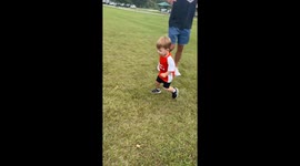 First Day of Soccer Practice