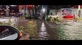 Mexico: Intense Rainfall Floods South Part of Mexico City