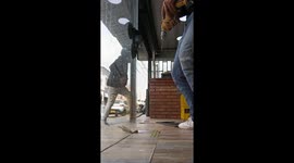 Glass Installation Breaks a Water Pipe