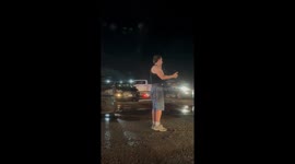 Oddly Polite Crash Out by Publicly Intoxicated Man