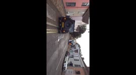 Road Closure - Bridge Collision - Lorry Carrying Hay Bales Hits Bridge, Causing Disruption - Sudbury, Suffolk