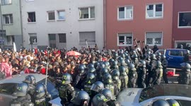 Germany: March for Peace in Cologne Germany