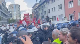 Germany: March for Peace in Cologne Germany