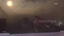 US, Phoenix: Phoenix Vacant Structure Fire