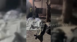 Israeli Bombardment Hits Residential Block in Gaza City