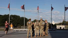 US: US National Guard Washington September 01 2025