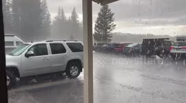 US: Heavy Rainfall HIts Yosemite National Park