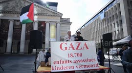 Belgian artists try to be voice of Gaza’s children under Israeli oppression