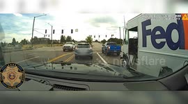 Douglas County Deputy Stops Driver for Red-Light Violation