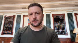 Zelenskyy: Russia escalating drone strikes in Ukraine, troop buildup along frontline