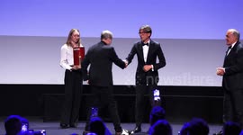 Italy: Gus Van Sant recieve Campari Passion at 82th Venice Film Festival