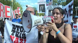 US: Protest held in Washington against National Guard deployment