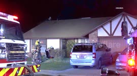 US, Phoenix: Glendale Altadena Avenue House Fire