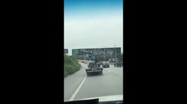 Kind driver gives ride to elderly couple traveling 350 miles on motorcycle