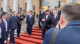 North Korea’s Kim Jong Un meets Putin, makes debut at multilateral diplomatic event in China