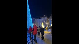 Mile High Tree lights up Denver Civic Center Park as tallest digital tree in USA
