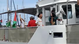 Spain: Global Sumud Flotilla Sets Sail from Barcelona
