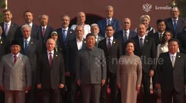Leaders of North Korea, China, and Russia gather for first time at Chinese military parade
