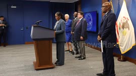 US: Governor Pritzker addresses the people of Illinois amid reports of federal deployments to Chicago