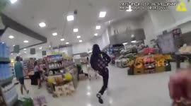 US: Citizen Tackles Teen Thief Inside Store During Police Chase