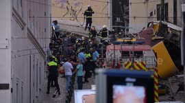 3 dead, around 20 injured in Lisbon funicular derailment
