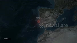 MOTION GRAPHIC - Death toll rises to 15 in Lisbon Gloria funicular derailment, 18 injured