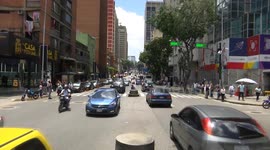 Daily life continues in Venezuelan capital amid political tension