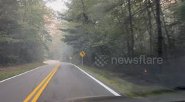 US: Wildfire spreads across 100 acres in New Jersey’s West Milford