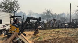 California wildfire leaves heavy destruction at Chinese Camp