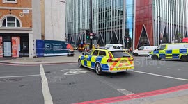 Pedestrians injured in bus collision near Victoria station