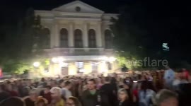 Thousands gather for student protests in Serbia