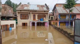 India: Heavy rains trigger flooding in Indian-administered Jammu and Kashmir