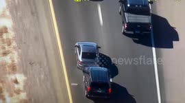 LVMPD Uses Grappler to Arrest Carjacking Suspect on US 95