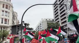 Spain: Pro-Palestinian Protest Disrupts Vuelta Stage in Bilbao 2