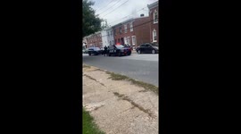 Hood-Jumping Cops Can't Contain Sidewalk Driver