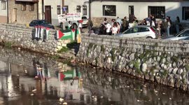 Bosnia and Herzegovina: Paper boats launched in Bosnian capital in solidarity with Gaza-bound Sumud flotilla