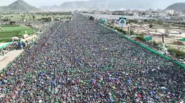 Thousands gather in Yemen’s capital Sanaa for Mawlid al-Nabi