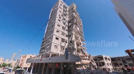 Israel: A missile strike impacted residential zones, causing casualties and injuries