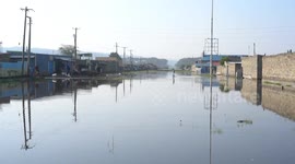 Thousands displaced by rising waters of Lake Naivasha in northern Kenya