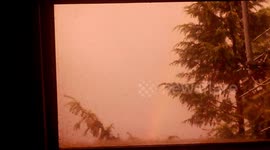 Rainbow Captured on Vide0