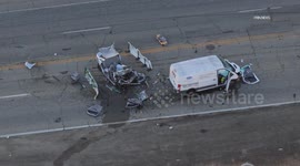 US, Los Angeles: Santa Clarita Violent Wreck Leaves One Dead Near Community College