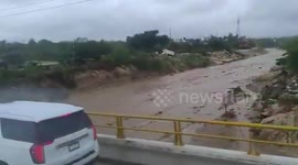 Mexico: Guardia Nacional Responds Swiftly After Hurricane Lorena Floods Los Cabos