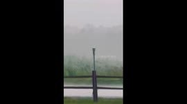 US: Severe Thunderstorm Strikes Southern Virginia, Prompting Weather Warnings