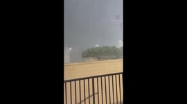 US: Severe Thunderstorm Warning Issued as Cold Front Moves Through Northern Texas