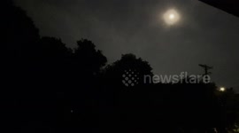 Red Moon in Southern Vermont