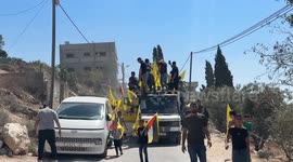 Funeral held for Palestinian killed by Israeli fire in West Bank