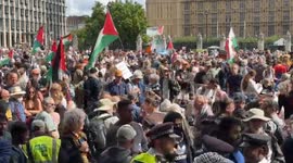 London police arrest some demonstrators at Palestine Action ban protest