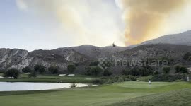 Pyrite Fire Jurupa Valley, California