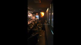 Fire breathing rehearsal mishap in Ulsan, South Korea