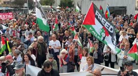 Hundreds protest in Stockholm against Israel’s actions in Gaza